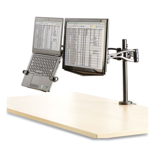 FELLOWES MONITOR,DUAL ARM,BK - 8041701