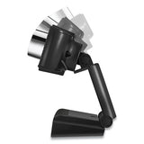 CyberTrack H3 720P HD USB Webcam with Microphone, 1280 pixels x 720 pixels, 1.3 Mpixels, Black - CyberTrack H3