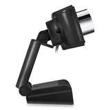 CyberTrack H4 1080P HD USB Manual Focus Webcam with Microphone, 1920 Pixels x 1080 Pixels, 2.1 Mpixels, Black - CyberTrack H4