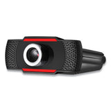 CyberTrack H3 720P HD USB Webcam with Microphone, 1280 pixels x 720 pixels, 1.3 Mpixels, Black - CyberTrack H3
