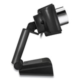 CyberTrack H3 720P HD USB Webcam with Microphone, 1280 pixels x 720 pixels, 1.3 Mpixels, Black - CyberTrack H3