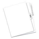 Preprinted Legal Exhibit Side Tab Index Dividers, Avery Style, 11-Tab, 1 to 10, 11 x 8.5, White, 1 Set - 11381 eCommerce Business Prime