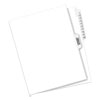 Preprinted Legal Exhibit Side Tab Index Dividers, Avery Style, 11-Tab, 1 to 10, 11 x 8.5, White, 1 Set - 11381 eCommerce Business Prime