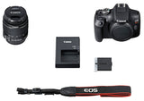 Canon EOS Rebel T7 EF-S 18-55mm IS II Kit SLR Camera Kit 24.1 MP CMOS 6000 x 4000 pixels Black - 2727C002