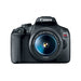 Canon EOS Rebel T7 EF-S 18-55mm IS II Kit SLR Camera Kit 24.1 MP CMOS 6000 x 4000 pixels Black - 2727C002