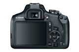 Canon EOS Rebel T7 EF-S 18-55mm IS II Kit SLR Camera Kit 24.1 MP CMOS 6000 x 4000 pixels Black - 2727C002 CANON