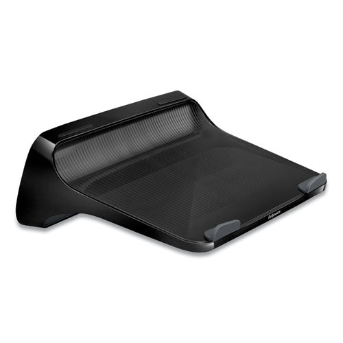 FELLOWES I-Spire Series Laptop Lift, 13.19" x 9.31" x 4.13", Black/Gray, Supports 10 lbs - 9472401