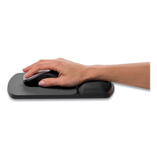 FELLOWES Gel Mouse Pad Wrist Rest with Microban Protection, 6.75 x 10.12, Graphite - 9175101