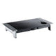 Office Suites Premium Monitor Riser, 27" x 14" x 4" to 6.5", Black/Silver - 8031001