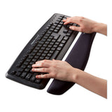 FELLOWES PlushTouch Keyboard Wrist Rest with FoamFusion Technology, 18.12 x 3.18, Black - 9252101