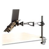 Professional Series Depth Adjustable Monitor Arm, 360 Degree Rotation, 37 Degree Tilt, 360 Degree Pan, Black, Supports 24 lb - 8041601