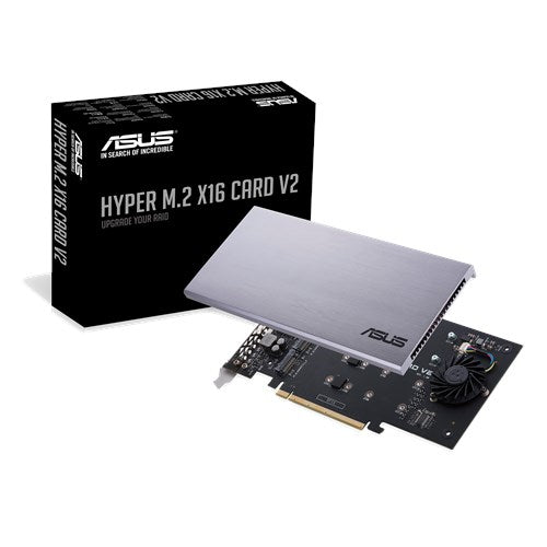 ASUS HYPER M.2 X16 CARD V2 interface cards/adapter Internal - HYPER M.2 X16 CARD V2