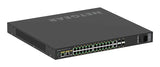 NETGEAR GSM4230PX Managed L2/L3 Gigabit Ethernet (10/100/1000) Power over Ethernet (PoE) 1U Black - GSM4230PX-TAANAS