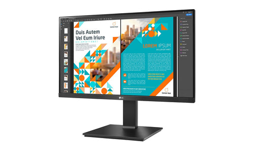 LG 24'' IPS Quad HD Monitor with Built-in Speaker - 24BP55Q-B