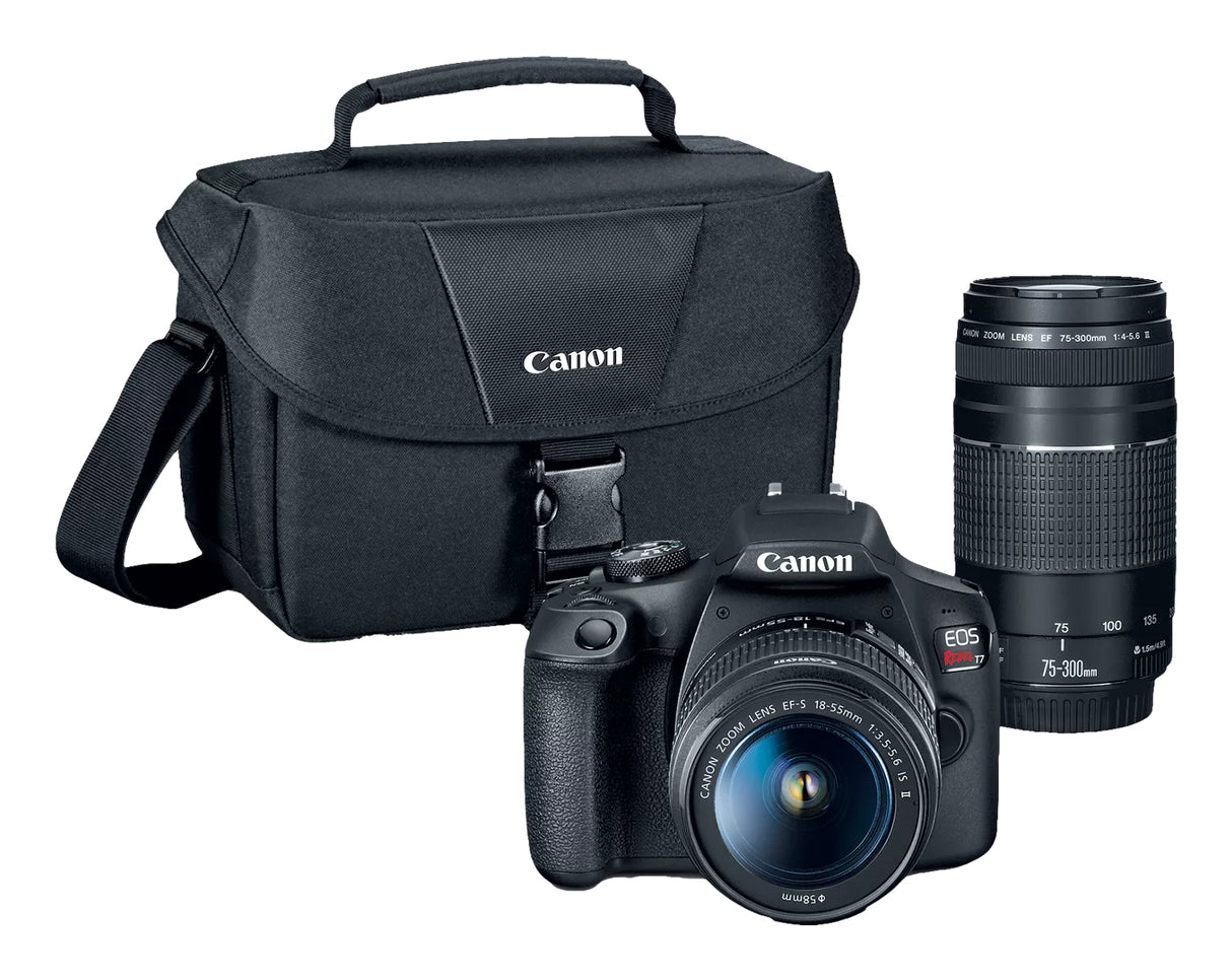 Canon EOS Rebel T7 Double Zoom Lens Kit - 2727C021