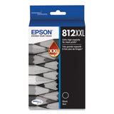 T812XXL120-S (T812XXL) DURABrite Ultra Extra High-Yield Ink, 2,200 Page-Yield, Black - T812XXL120-S