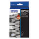 T812XXL120-S (T812XXL) DURABrite Ultra Extra High-Yield Ink, 2,200 Page-Yield, Black - T812XXL120-S