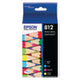 T812120-BCS (T812) DURABrite Ultra Ink, 350/300 Page-Yield, Black/Cyan/Magenta/Yellow - T812120-BCS