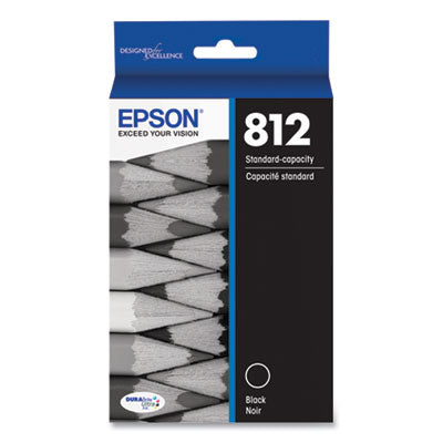 T812120-S (T812) DURABrite Ultra Ink, 350 Page-Yield, Black - T812120-S