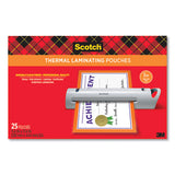 Laminating Pouches, 3 mil, 11.5" x 17.5", Gloss Clear, 25/Pack - TP3856-25