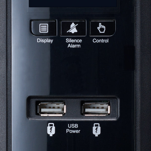 CyberPower CP1500PFCLCD uninterruptible power supply (UPS) Line-Interactive 1.5 kVA 900 W 10 AC outlet(s) - CP1500PFCLCD