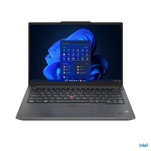 Lenovo ThinkPad E14 Laptop 35.6 cm (14") Touchscreen WUXGA Intel® Core™ i7 i7-1355U 16 GB DDR4-SDRAM 512 GB SSD Wi-Fi 6 (802.11ax) Windows 11 Pro Graphite, Black - 21JK0053US