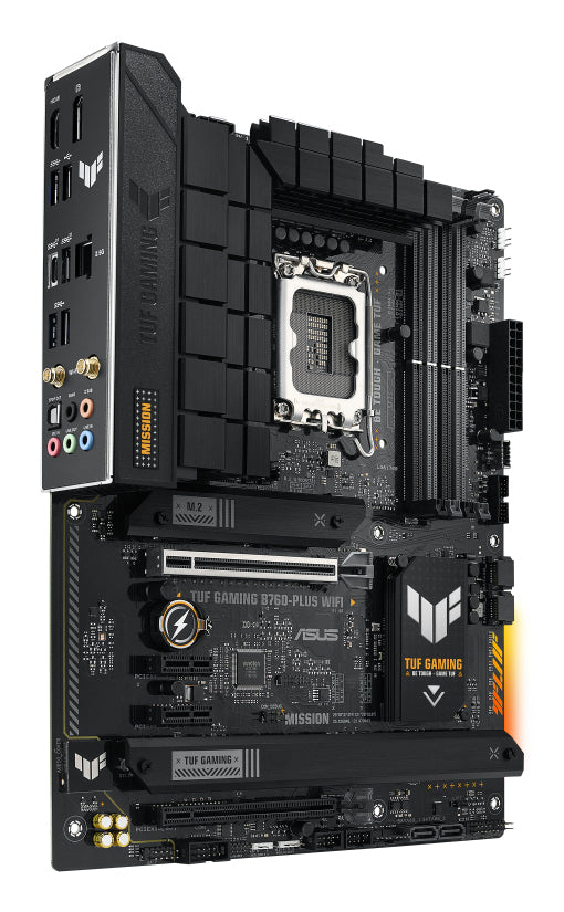 ASUS TUF Gaming B760-Plus WIFI motherboard Intel B760 LGA 1700 ATX - TUF GAMING B760-PLUS WIFI