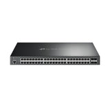 TP-Link Omada 48-Port Gigabit and 4-Port 10GE SFP+ L2+ Managed Switch with 48-Port PoE+ - SG3452XP