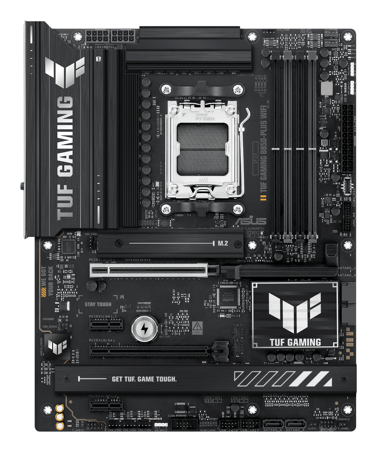 ASUS TUF GAMING B850-PLUS WIFI AMD B850 Socket AM5 ATX - TUF GAMING B850-PLUS WIFI