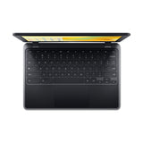 Acer Chromebook C723-K1JMNA MediaTek 29.5 cm (11.6") HD 8 GB LPDDR4x-SDRAM 32 GB Flash Wi-Fi 6 (802.11ax) ChromeOS Italian Black - NX.JHZAA.002