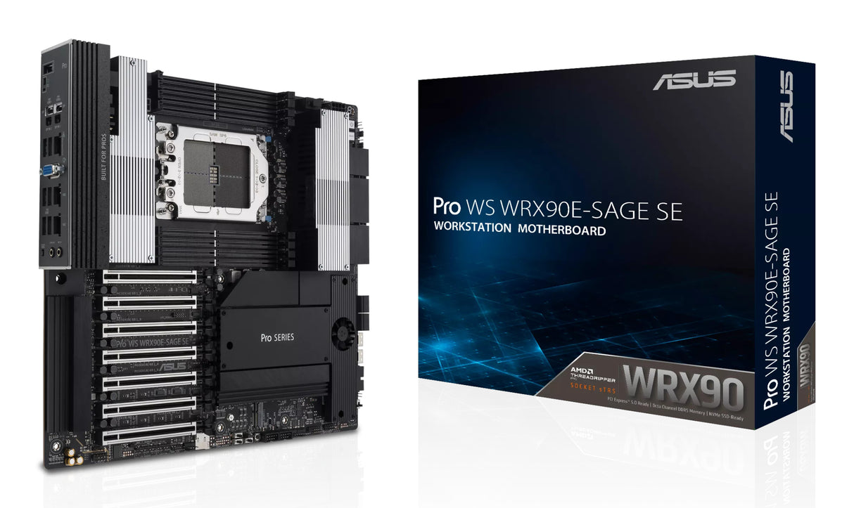 ASUS PRO WS WRX90E-SAGE SE AMD WRX90 Socket sTR5 EEB - PRO WS WRX90E-SAGE SE