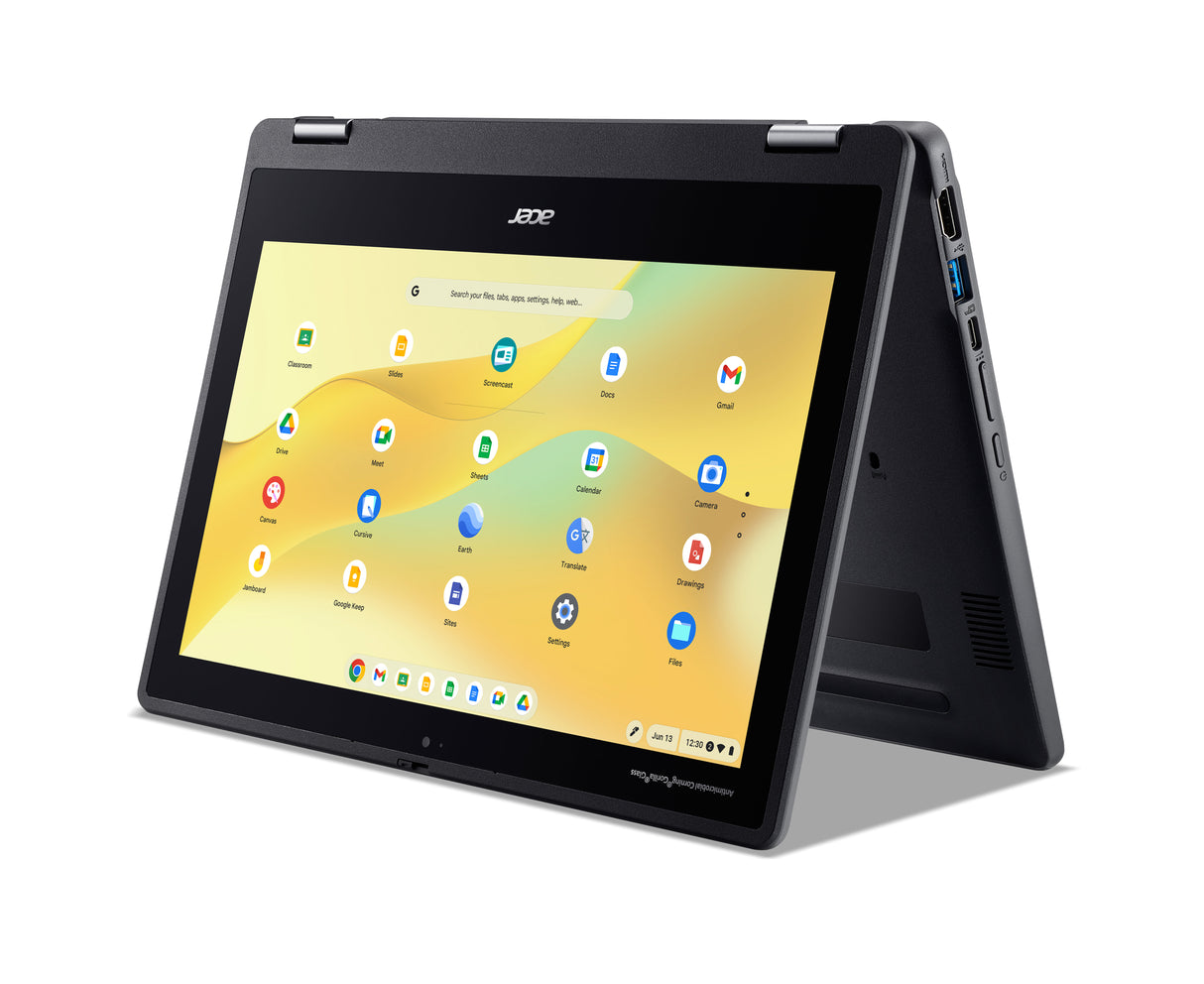 Acer Chromebook R757T-C019 Intel® N N150 Hybrid (2-in-1) 29.5 cm (11.6") Touchscreen HD 8 GB LPDDR5x-SDRAM 64 GB Flash Wi-Fi 7 (802.11be) ChromeOS Black - NX.JJBAA.002
