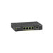 NETGEAR GS305P Unmanaged Gigabit Ethernet (10/100/1000) Power over Ethernet (PoE) Desktop/Wall-Mounting Black - GS305P-300NAS