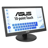 ASUS Touch VT169HE computer monitor 39.6 cm (15.6") 1920 x 1080 pixels Full HD LED Touchscreen Tabletop Black - VT169HE ASUS