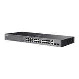 TP-Link ES228GP network switch Managed L2 Gigabit Ethernet (10/100/1000) Power over Ethernet (PoE) Black - ES228GP
