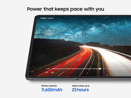 Samsung Galaxy Tab S11 Ultra 1 TB 37.1 cm (14.6") 16 GB Wi-Fi 7 (802.11be) Grey - SM-X930NZAIXAR SAMSUNG