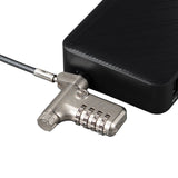 Targus ASP106RGLXS cable lock Silver, Black 2 m - ASP106RGLXS