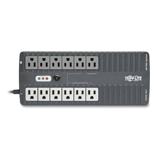 EATON ECO Series Energy-Saving Standby UPS with USB, 12 Outlets, 750 VA, 420 J - ECO750UPS