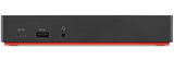 Lenovo 40AS0090US laptop dock/port replicator Wired USB 3.2 Gen 1 (3.1 Gen 1) Type-C Black - 40AS0090US LENOVO