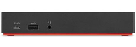 Lenovo 40AS0090US laptop dock/port replicator Wired USB 3.2 Gen 1 (3.1 Gen 1) Type-C Black - 40AS0090US LENOVO