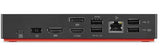 Lenovo 40AS0090US laptop dock/port replicator Wired USB 3.2 Gen 1 (3.1 Gen 1) Type-C Black - 40AS0090US LENOVO