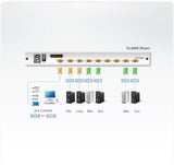 ATEN CL5808N KVM switch Black - CL5808N ATEN