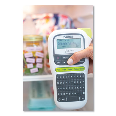 PT-H110 Easy Portable Label Maker, 2 Lines, 4.5 x 6.13 x 2.5 - PTH110