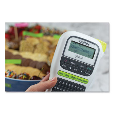 PT-H110 Easy Portable Label Maker, 2 Lines, 4.5 x 6.13 x 2.5 - PTH110