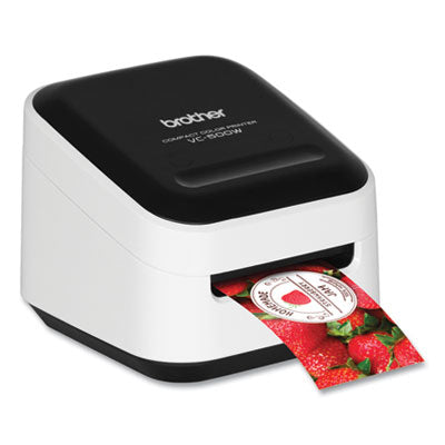 VC-500W Versatile Compact Color Label and Photo Printer with Wireless Networking, 7.5 mm/s Print Speed, 4.4 x 4.6 x 3.8 - VC500W