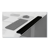 3M Gel Wrist Rest for Standing Desks, 30.13 x 3.25, Black - WR200B