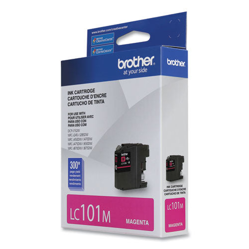 BROTHER  Innobella Ink, 300 Page-Yield, Magenta - LC101M