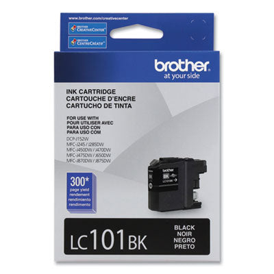 LC101BK Innobella Ink, 300 Page-Yield, Black - LC101BK