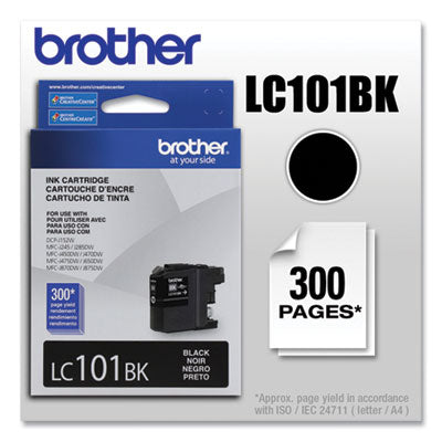 LC101BK Innobella Ink, 300 Page-Yield, Black - LC101BK