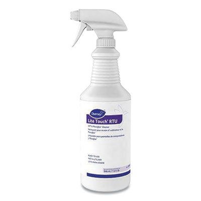 Lite Touch CRT and Plexiglas Cleaner, 32 oz Spray Bottle, 12/Carton - 03970 C2G
